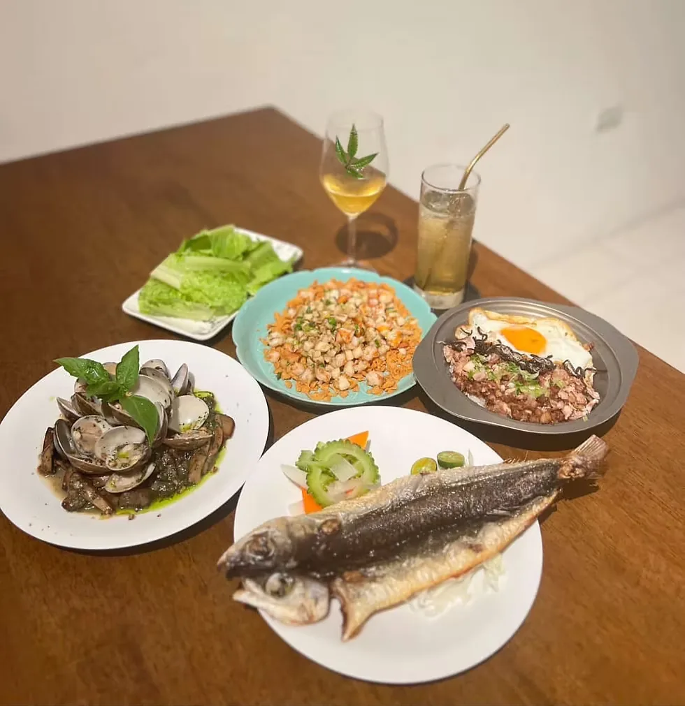 匙家宜蘭市校舍路餐酒館餐點與飲品照片